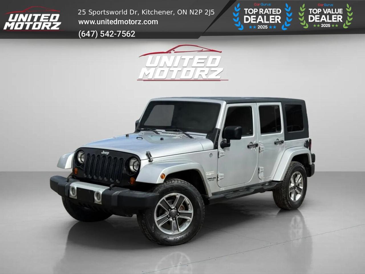 2009 Jeep Wrangler Unlimited Sahara 4WD 3.8L 6cyl~AS IS SPECIAL~ Photo