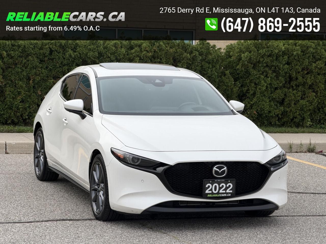 2022 Mazda MAZDA3 GT | No-Accident | Leather | Sunroof | Fully Loade Photo