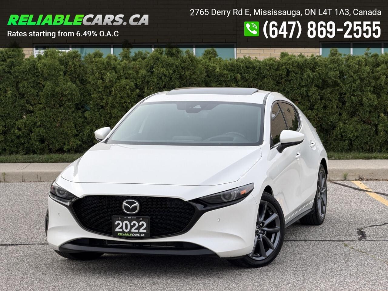 2022 Mazda MAZDA3 GT | No-Accident | Leather | Sunroof | Fully Loade Photo