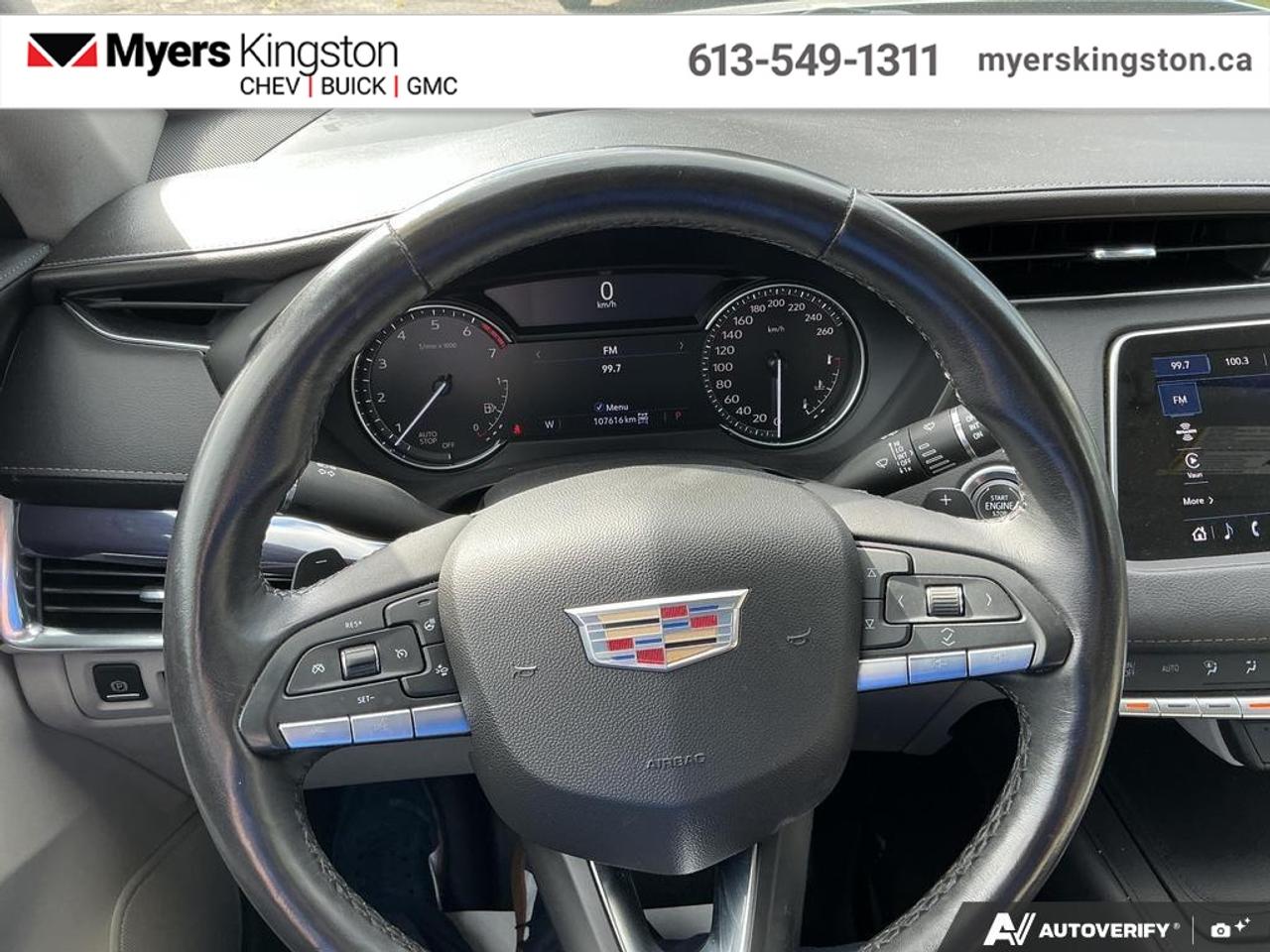 2021 Cadillac XT4 AWD Luxury  - Certified - Power Liftgate - $182 B/W Photo