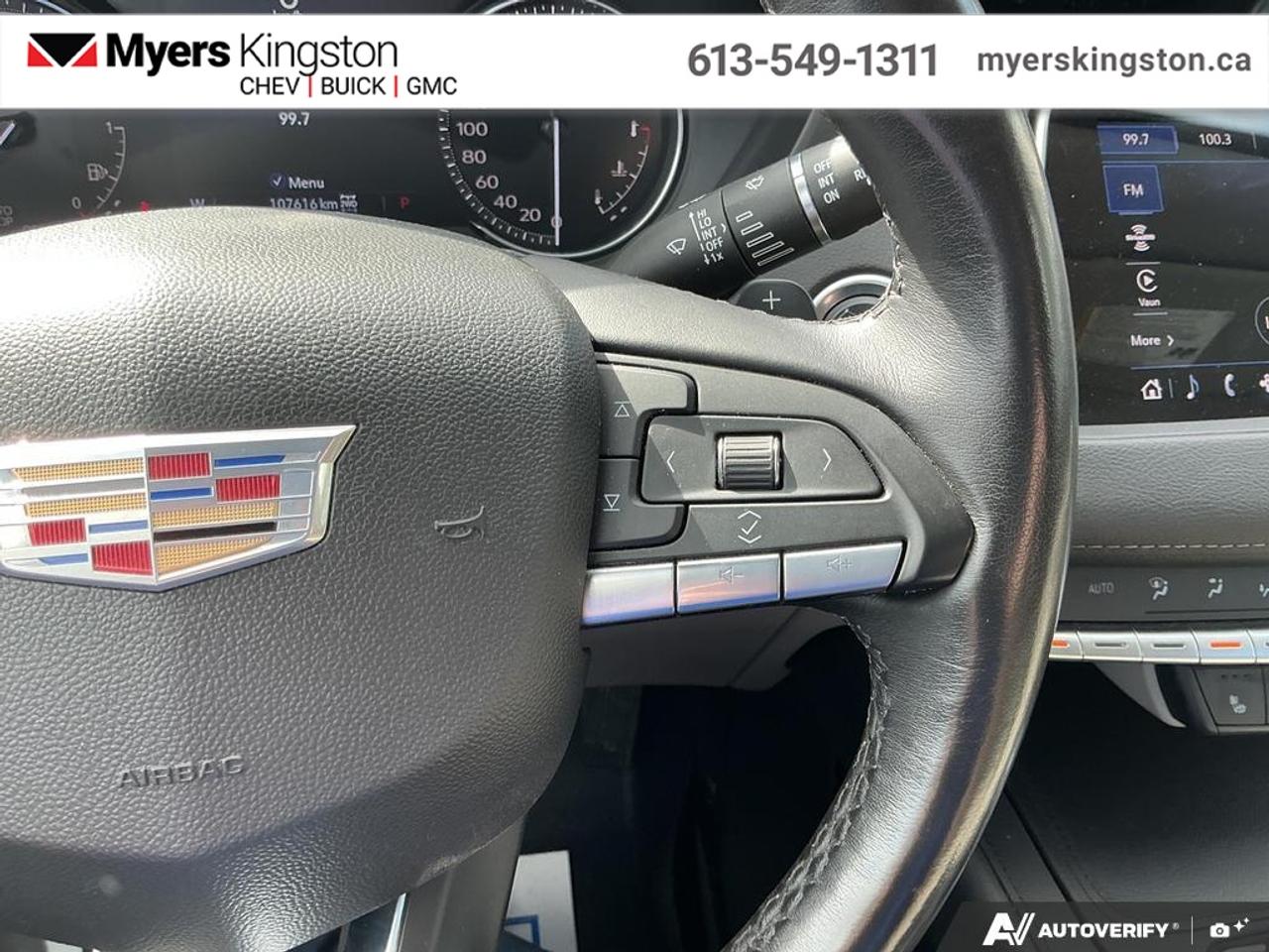 2021 Cadillac XT4 AWD Luxury  - Certified - Power Liftgate - $182 B/W Photo