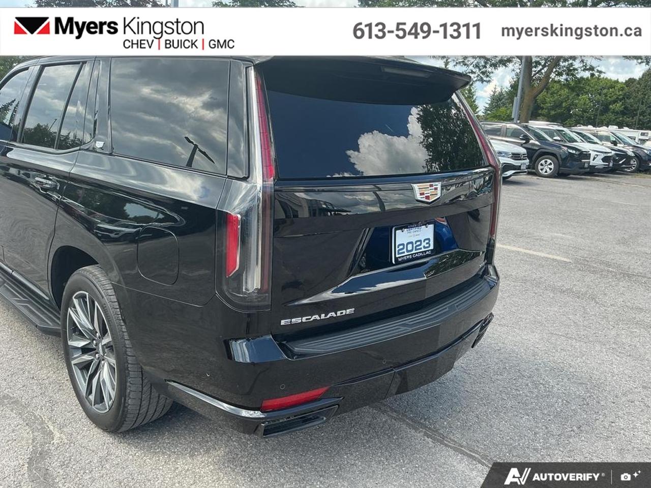 2023 Cadillac Escalade Sport  - Certified - Sunroof - $675 B/W Photo