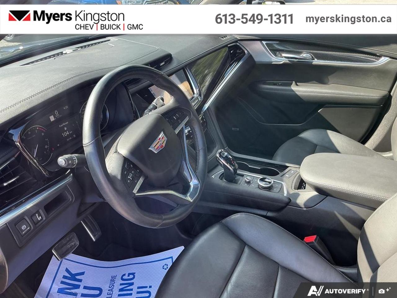 2024 Cadillac XT6 Sport  - Navigation -  Premium Audio - $405 B/W Photo