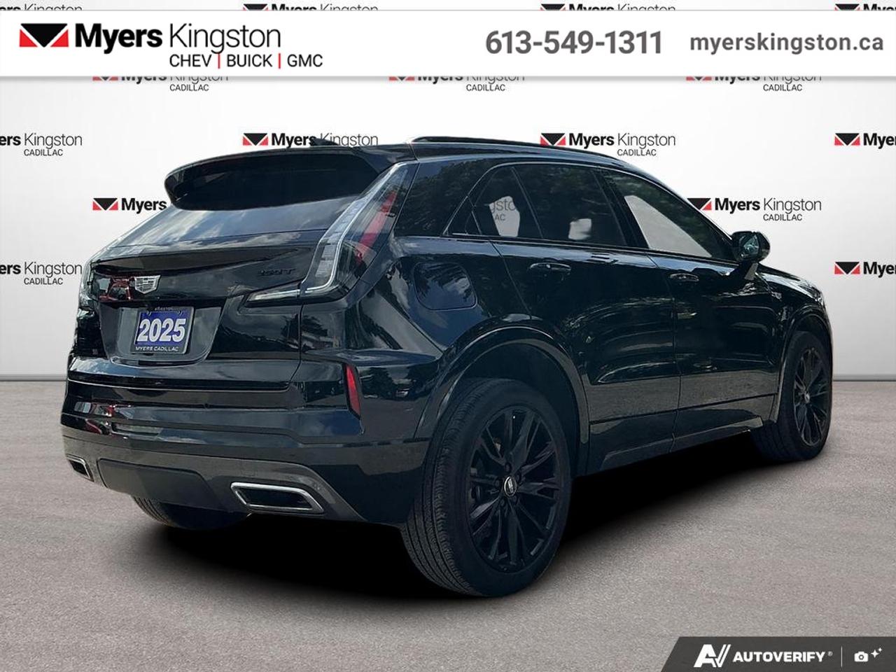 2025 Cadillac XT4 Sport  - Leather Seats -  Power Liftgate - $351 B/W Photo
