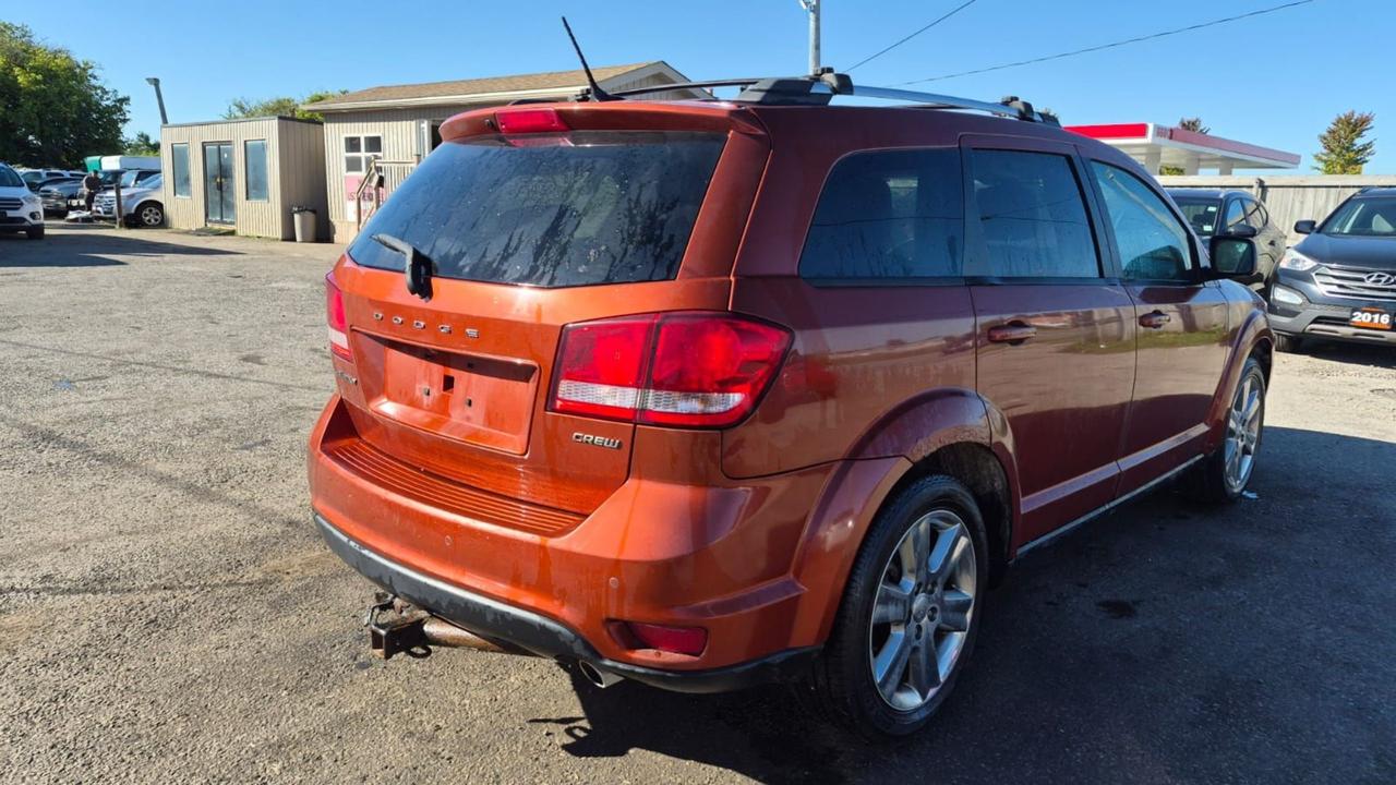 2012 Dodge Journey CREW, 7 PASSENGER, ALLOYS, HITCH, NAVI, AS IS Photo