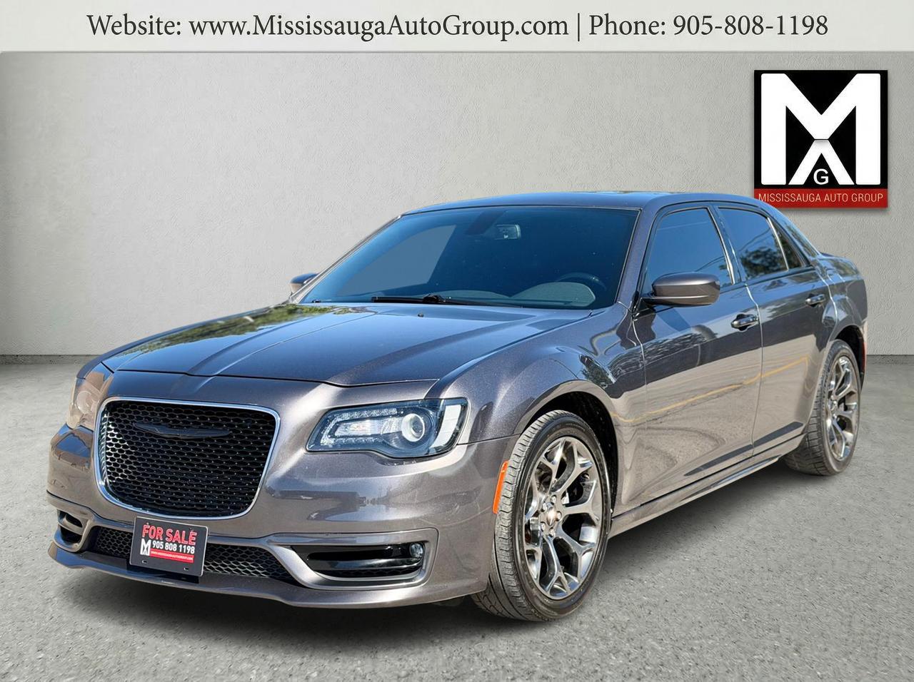 Gray 2017 Chrysler 300 Sedan Rear-Wheel Drive Automatic