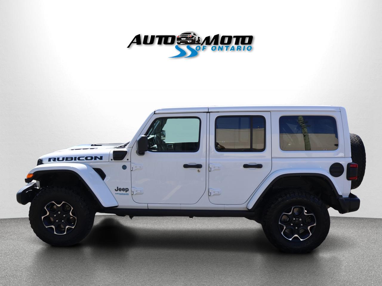 2022 Jeep Wrangler HYBRID UNLIMITED RUBICON 4XE *ACCIDENT FREE*1 OWNER*SERVICE RECORDS* CAMERA NAV BLUETOOTH LEATHER HEATED SEATS CRUISE ALLOYS Photo