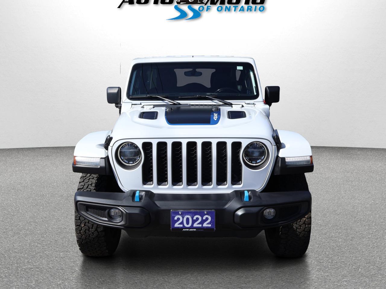 2022 Jeep Wrangler HYBRID UNLIMITED RUBICON 4XE *ACCIDENT FREE*1 OWNER*SERVICE RECORDS* CAMERA NAV BLUETOOTH LEATHER HEATED SEATS CRUISE ALLOYS Photo5
