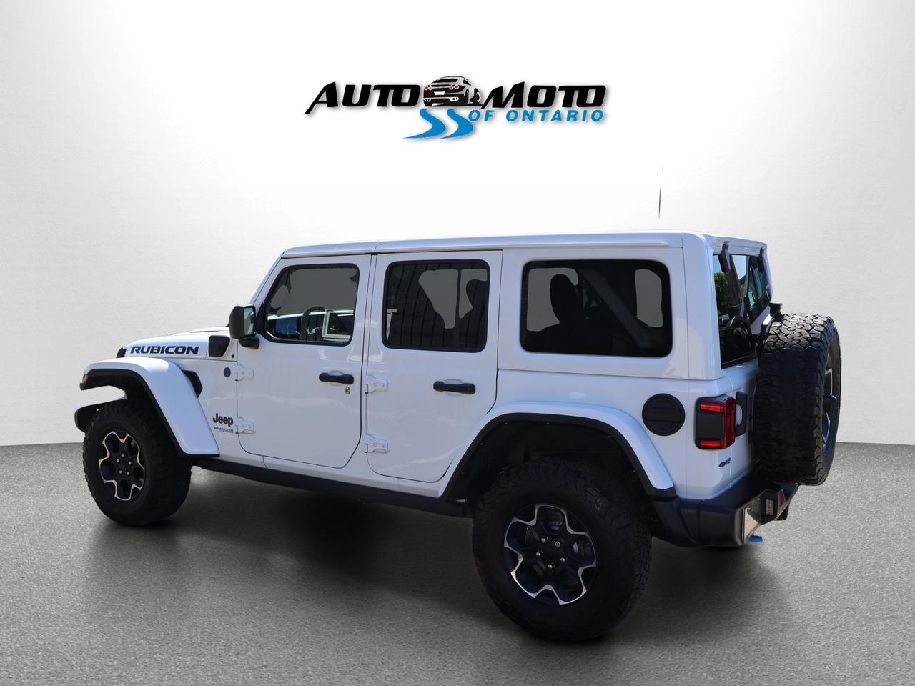 2022 Jeep Wrangler HYBRID UNLIMITED RUBICON 4XE *ACCIDENT FREE*1 OWNER*SERVICE RECORDS* CAMERA NAV BLUETOOTH LEATHER HEATED SEATS CRUISE ALLOYS Photo
