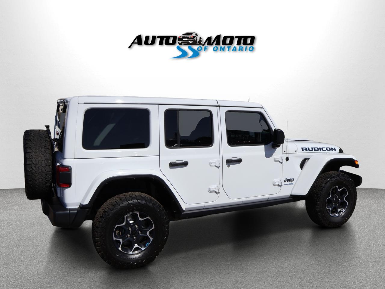 2022 Jeep Wrangler HYBRID UNLIMITED RUBICON 4XE *ACCIDENT FREE*1 OWNER*SERVICE RECORDS* CAMERA NAV BLUETOOTH LEATHER HEATED SEATS CRUISE ALLOYS Photo