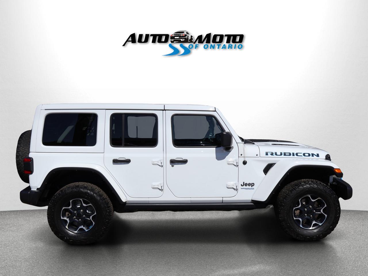 2022 Jeep Wrangler HYBRID UNLIMITED RUBICON 4XE *ACCIDENT FREE*1 OWNER*SERVICE RECORDS* CAMERA NAV BLUETOOTH LEATHER HEATED SEATS CRUISE ALLOYS Photo