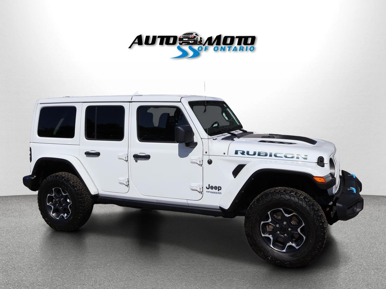 2022 Jeep Wrangler HYBRID UNLIMITED RUBICON 4XE *ACCIDENT FREE*1 OWNER*SERVICE RECORDS* CAMERA NAV BLUETOOTH LEATHER HEATED SEATS CRUISE ALLOYS Photo