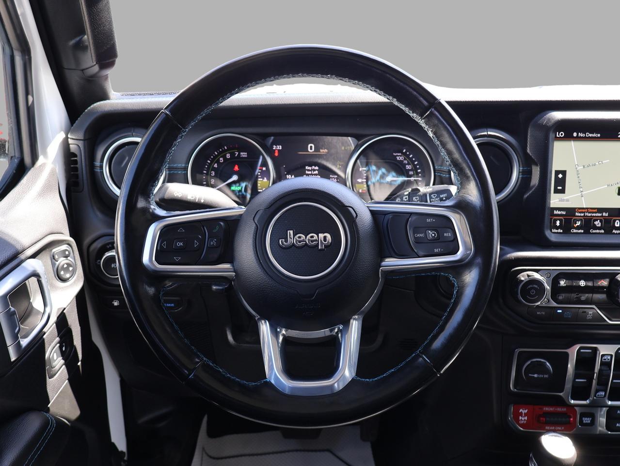 2022 Jeep Wrangler HYBRID UNLIMITED RUBICON 4XE *ACCIDENT FREE*1 OWNER*SERVICE RECORDS* CAMERA NAV BLUETOOTH LEATHER HEATED SEATS CRUISE ALLOYS Photo