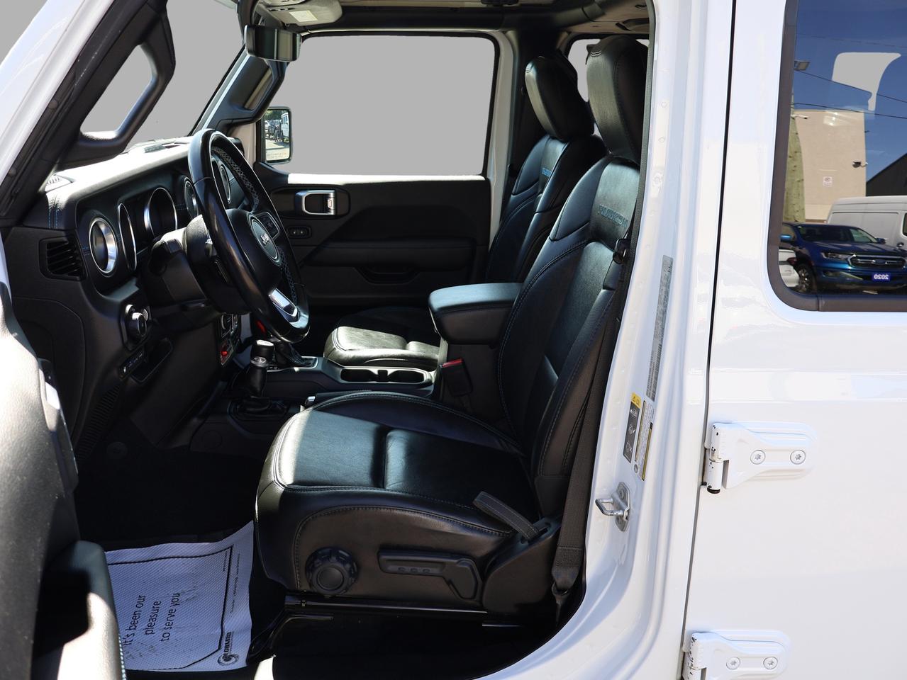 2022 Jeep Wrangler HYBRID UNLIMITED RUBICON 4XE *ACCIDENT FREE*1 OWNER*SERVICE RECORDS* CAMERA NAV BLUETOOTH LEATHER HEATED SEATS CRUISE ALLOYS Photo