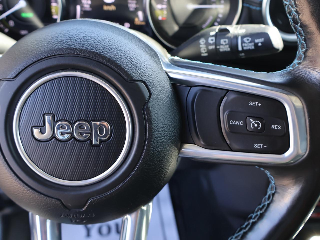 2022 Jeep Wrangler HYBRID UNLIMITED RUBICON 4XE *ACCIDENT FREE*1 OWNER*SERVICE RECORDS* CAMERA NAV BLUETOOTH LEATHER HEATED SEATS CRUISE ALLOYS Photo