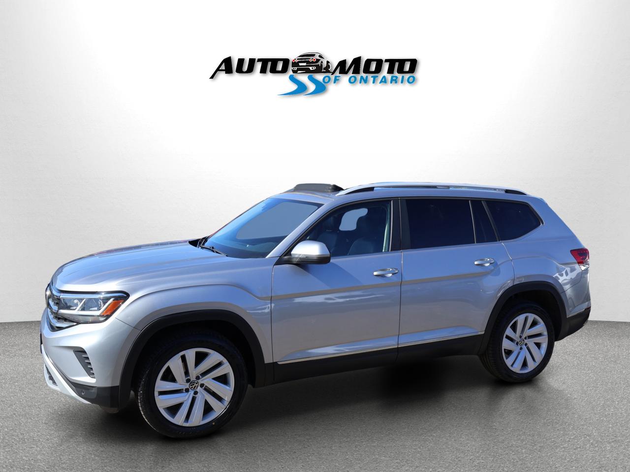 2021 Volkswagen Atlas V6 HIGHLINE 4MOTION *7 SEATES* CAMERA BLUETOOTH LEATHER HEATED SEATS PANO ROOF CRUISE ALLOYS Photo
