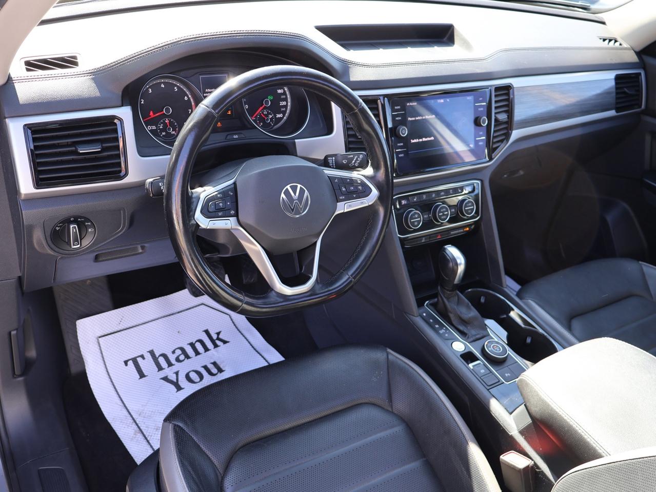 2021 Volkswagen Atlas V6 HIGHLINE 4MOTION *7 SEATES* CAMERA BLUETOOTH LEATHER HEATED SEATS PANO ROOF CRUISE ALLOYS Photo
