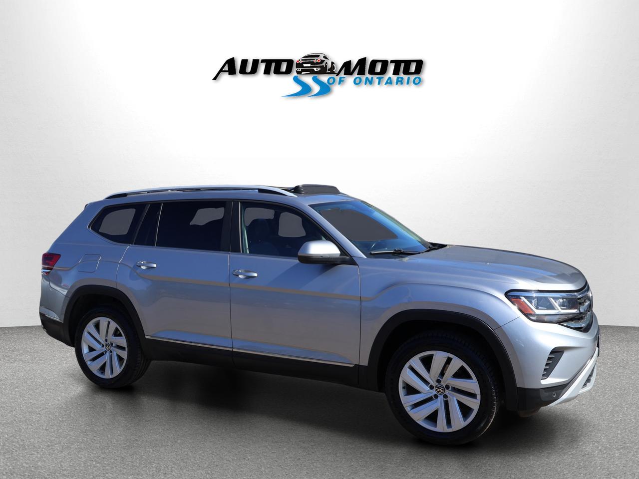 2021 Volkswagen Atlas V6 HIGHLINE 4MOTION *7 SEATES* CAMERA BLUETOOTH LEATHER HEATED SEATS PANO ROOF CRUISE ALLOYS Photo