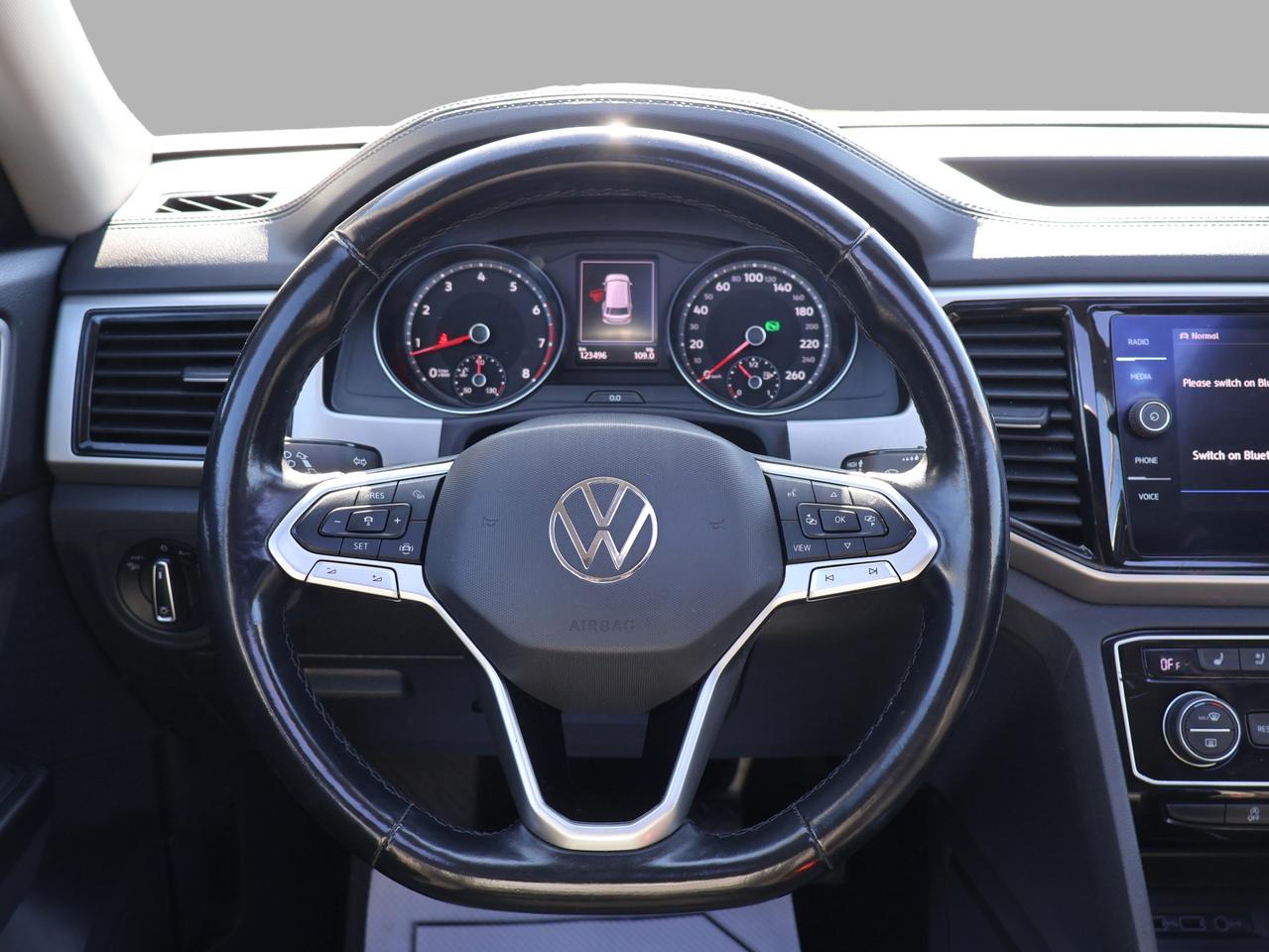 2021 Volkswagen Atlas V6 HIGHLINE 4MOTION *7 SEATES* CAMERA BLUETOOTH LEATHER HEATED SEATS PANO ROOF CRUISE ALLOYS Photo
