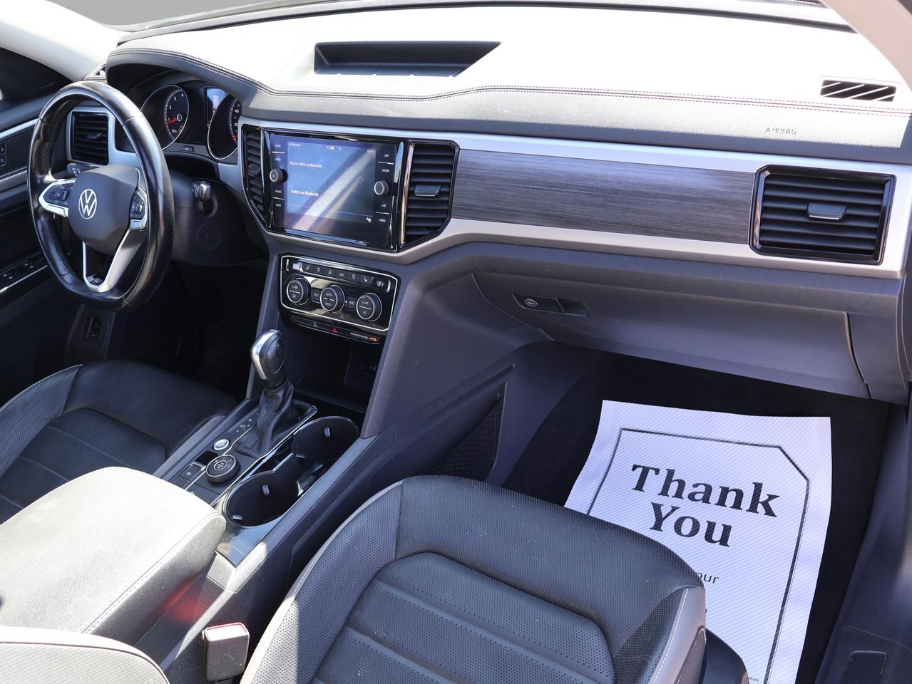 2021 Volkswagen Atlas V6 HIGHLINE 4MOTION *7 SEATES* CAMERA BLUETOOTH LEATHER HEATED SEATS PANO ROOF CRUISE ALLOYS Photo