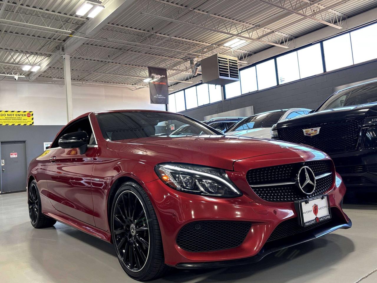 2018 Mercedes-Benz C-Class C300|4MATIC|CONVERTIBLE|AMGPKG|NIGHTEDITION|NAV|+ Photo2