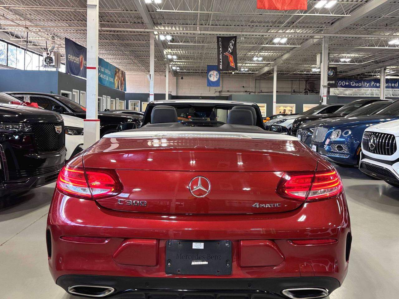 2018 Mercedes-Benz C-Class C300|4MATIC|CONVERTIBLE|AMGPKG|NIGHTEDITION|NAV|+ Photo