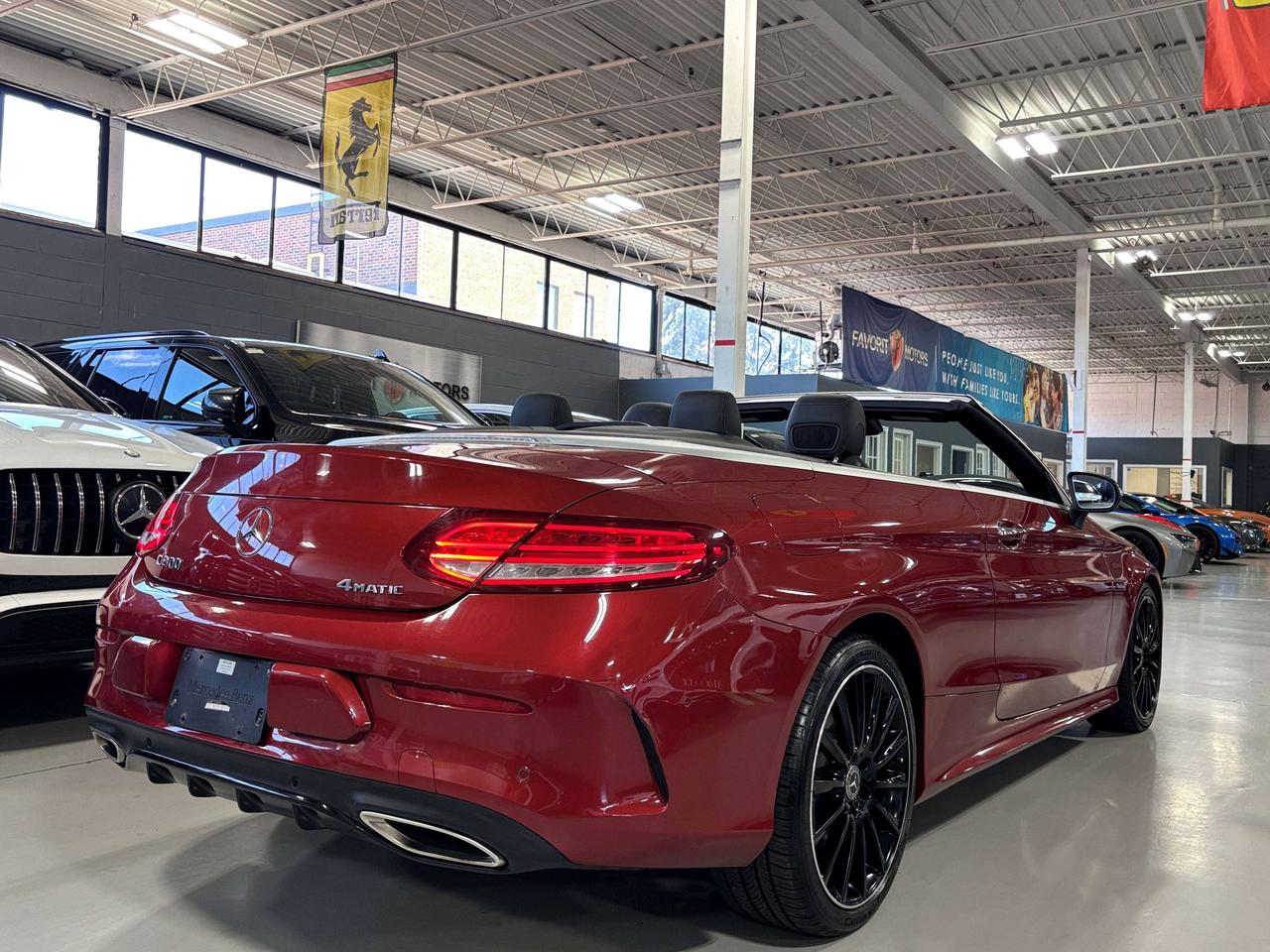 2018 Mercedes-Benz C-Class C300|4MATIC|CONVERTIBLE|AMGPKG|NIGHTEDITION|NAV|+ Photo