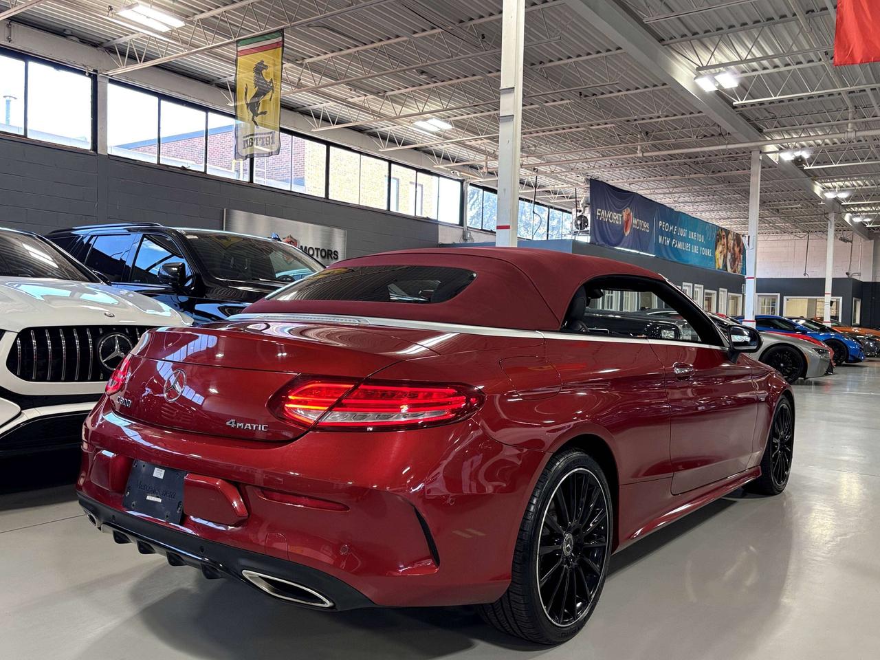 2018 Mercedes-Benz C-Class C300|4MATIC|CONVERTIBLE|AMGPKG|NIGHTEDITION|NAV|+ Photo