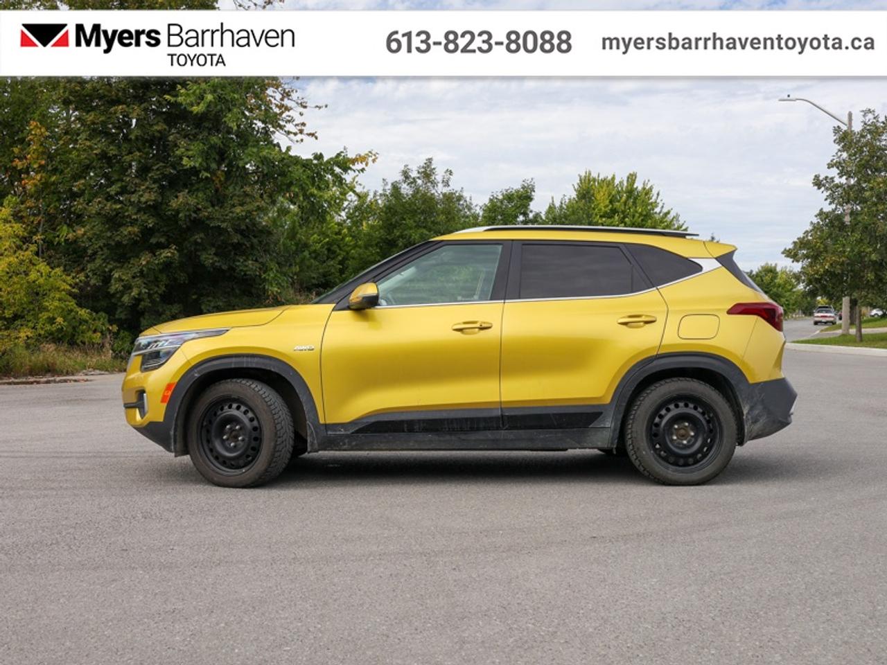2021 Kia Seltos EX   - Sunroof - $141 B/W Photo