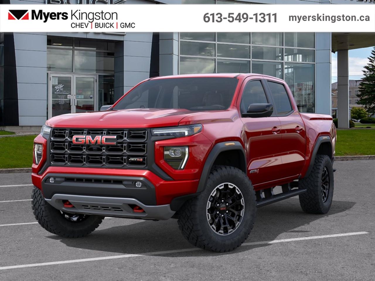 2026 GMC Canyon AT4  - Leather Seats - $457 B/W Photo