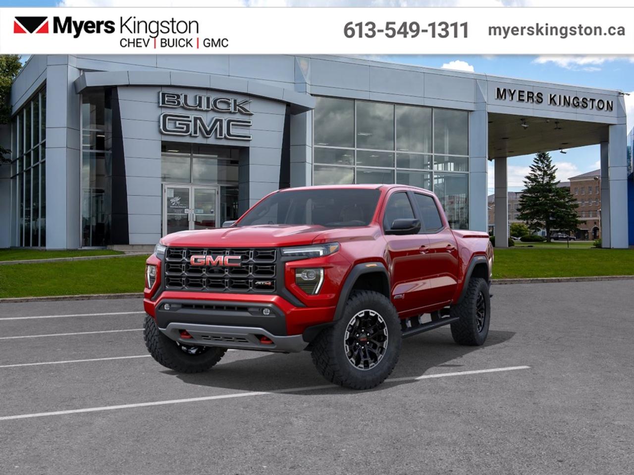 2026 GMC Canyon AT4  - Leather Seats - $457 B/W Photo