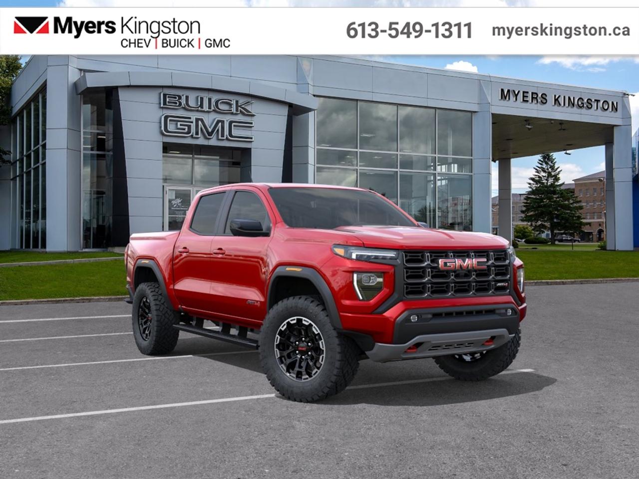 2026 GMC Canyon AT4  - Leather Seats - $457 B/W Photo