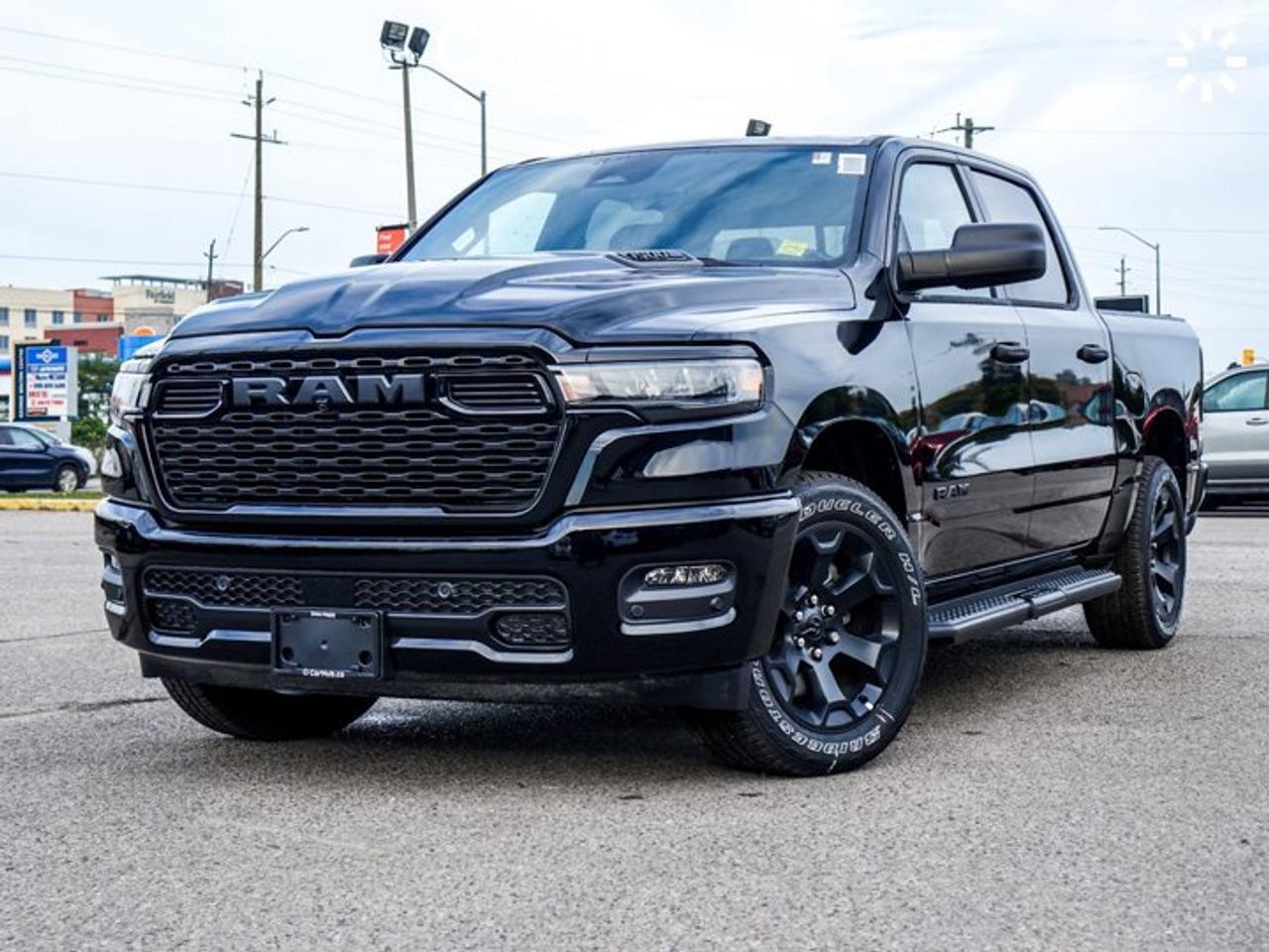 2026 RAM 1500 BLACK EXPRESS Crew Cab 5'7'' Box 3.6L Pentastar V6 eTorque | Black Express Edition | Customer Preferred Package 23D | 20-Inch Wheels Photo