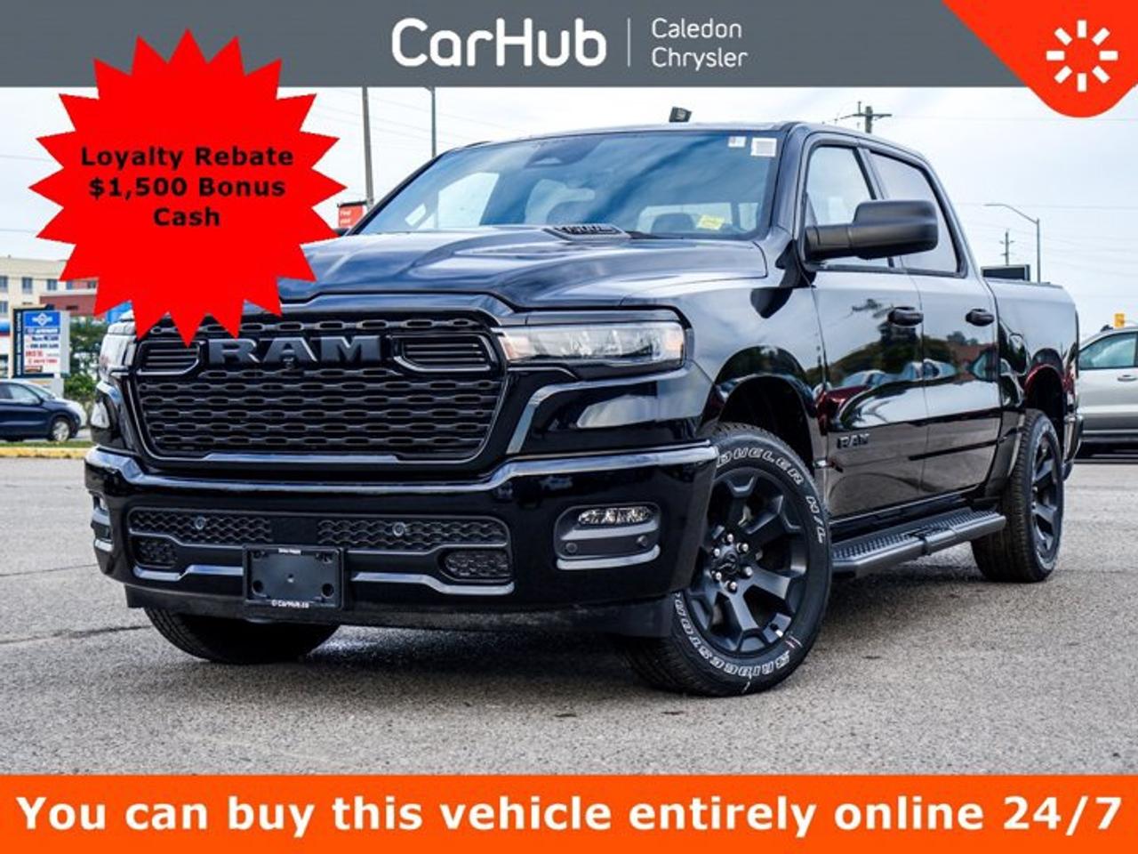 2026 RAM 1500 BLACK EXPRESS Crew Cab 5'7'' Box 3.6L Pentastar V6 eTorque | Black Express Edition | Customer Preferred Package 23D | 20-Inch Wheels Photo0
