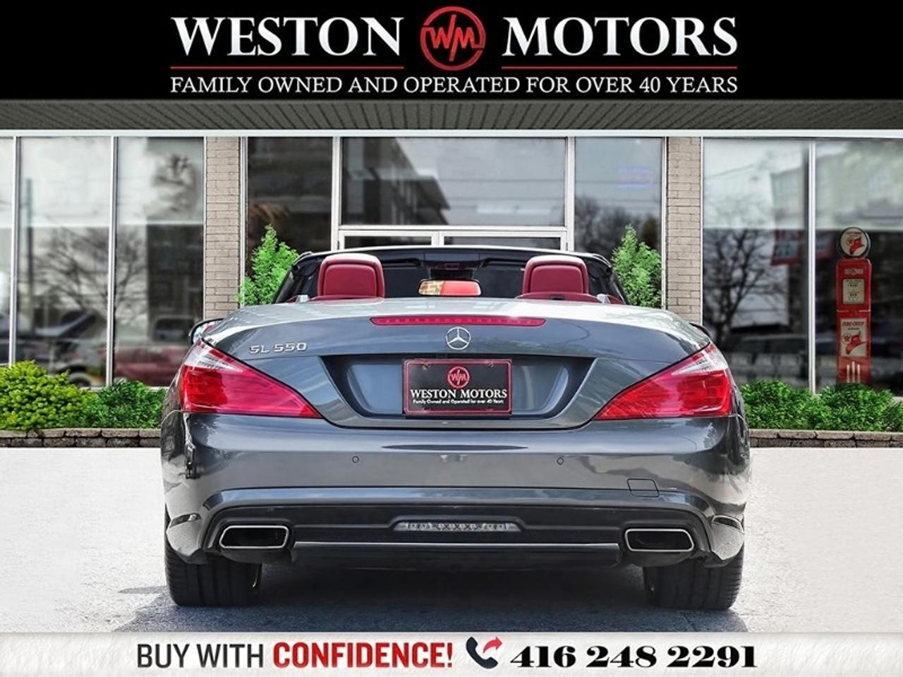 2016 Mercedes-Benz SL-Class SL 550*CONVERTIBLE*LEATHER*BLIND SPOT ASSIST Photo3