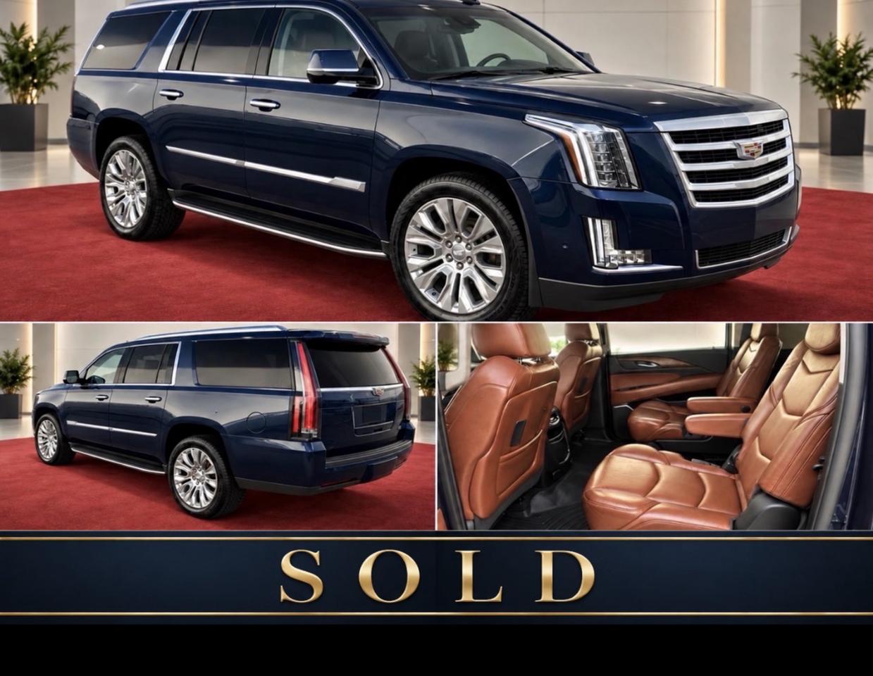  2019 Cadillac Escalade ESV Luxury 4WD   