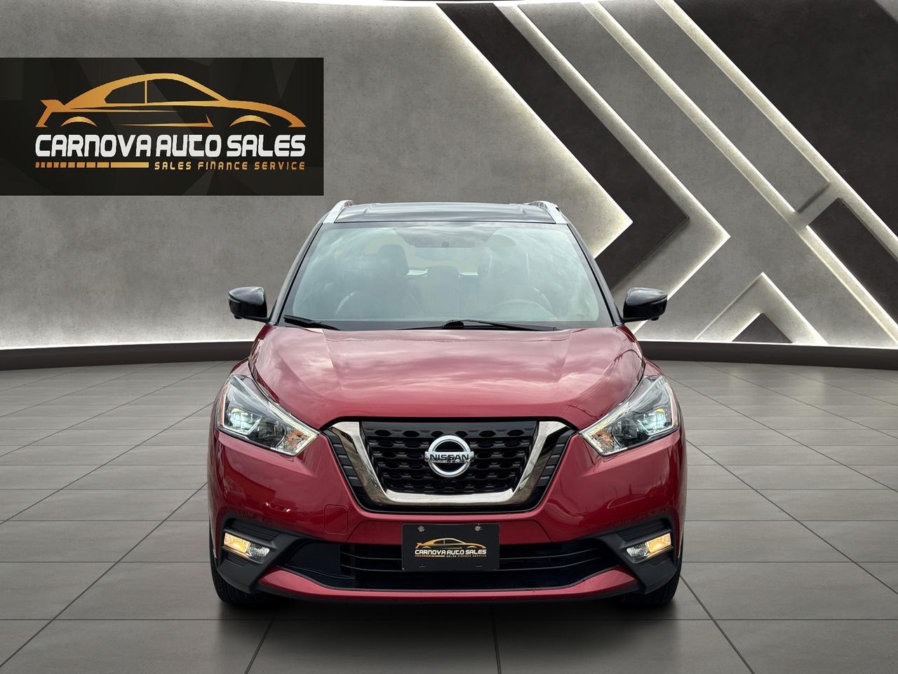 2019 Nissan Kicks SR+ONE OWNER+CLEAN CARFAX+LEATHER+360 Camera Photo