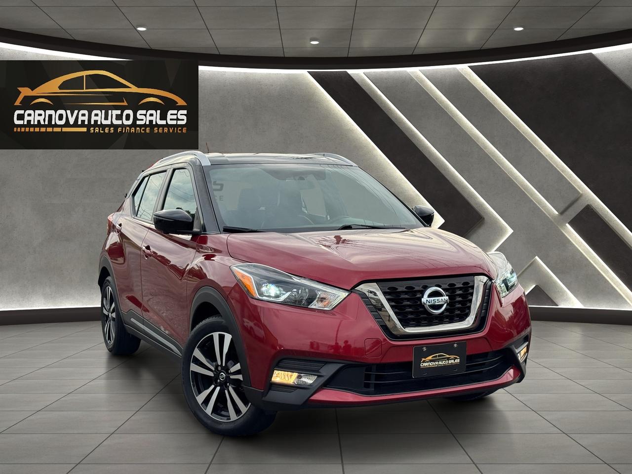 2019 Nissan Kicks SR+ONE OWNER+CLEAN CARFAX+LEATHER+360 Camera Photo