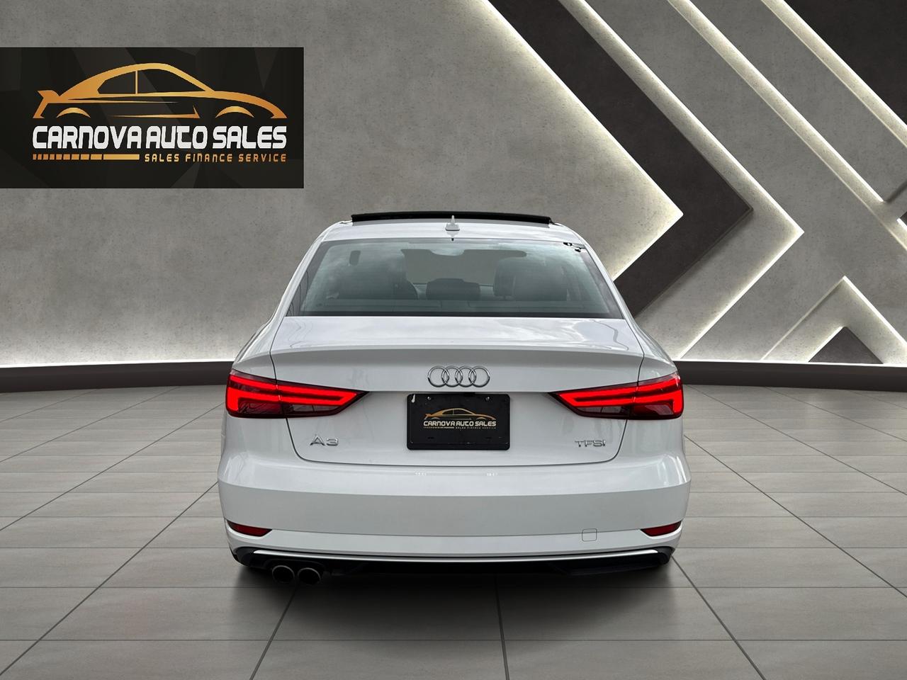 2017 Audi A3 2.0T Komfort+CLEAN CARFAX+Camera+Leather+Roof Photo