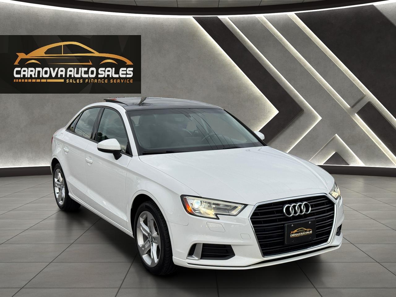 2017 Audi A3 2.0T Komfort+CLEAN CARFAX+Camera+Leather+Roof Photo