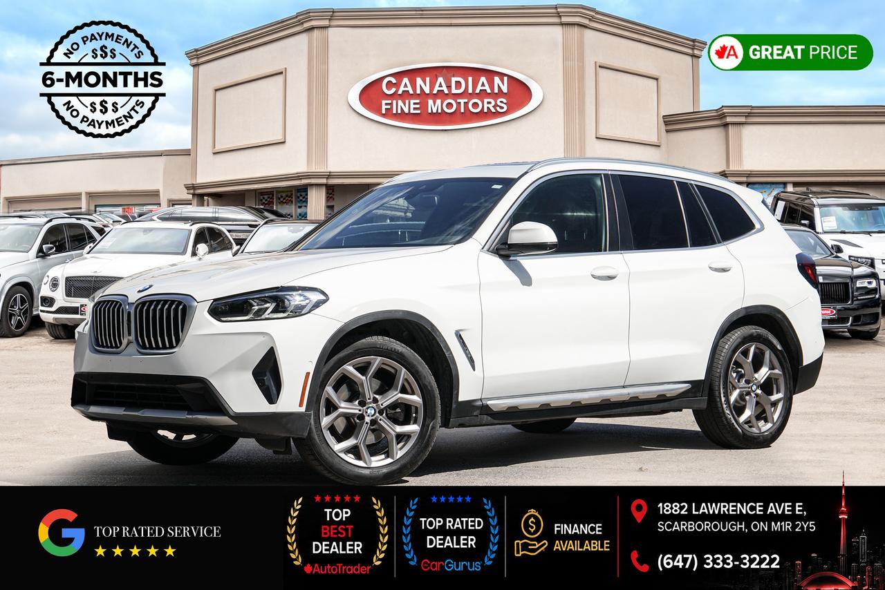 2023 BMW X3 xDrive30i |NAVI|PANO|BSM|RED INT|360CAM - Photo #1