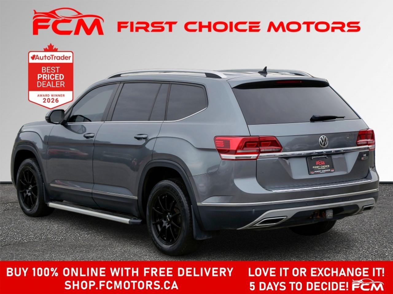 2018 Volkswagen Atlas SEL 4MOTION | FULLY CERTIFIED WITH WARRANTY Photo