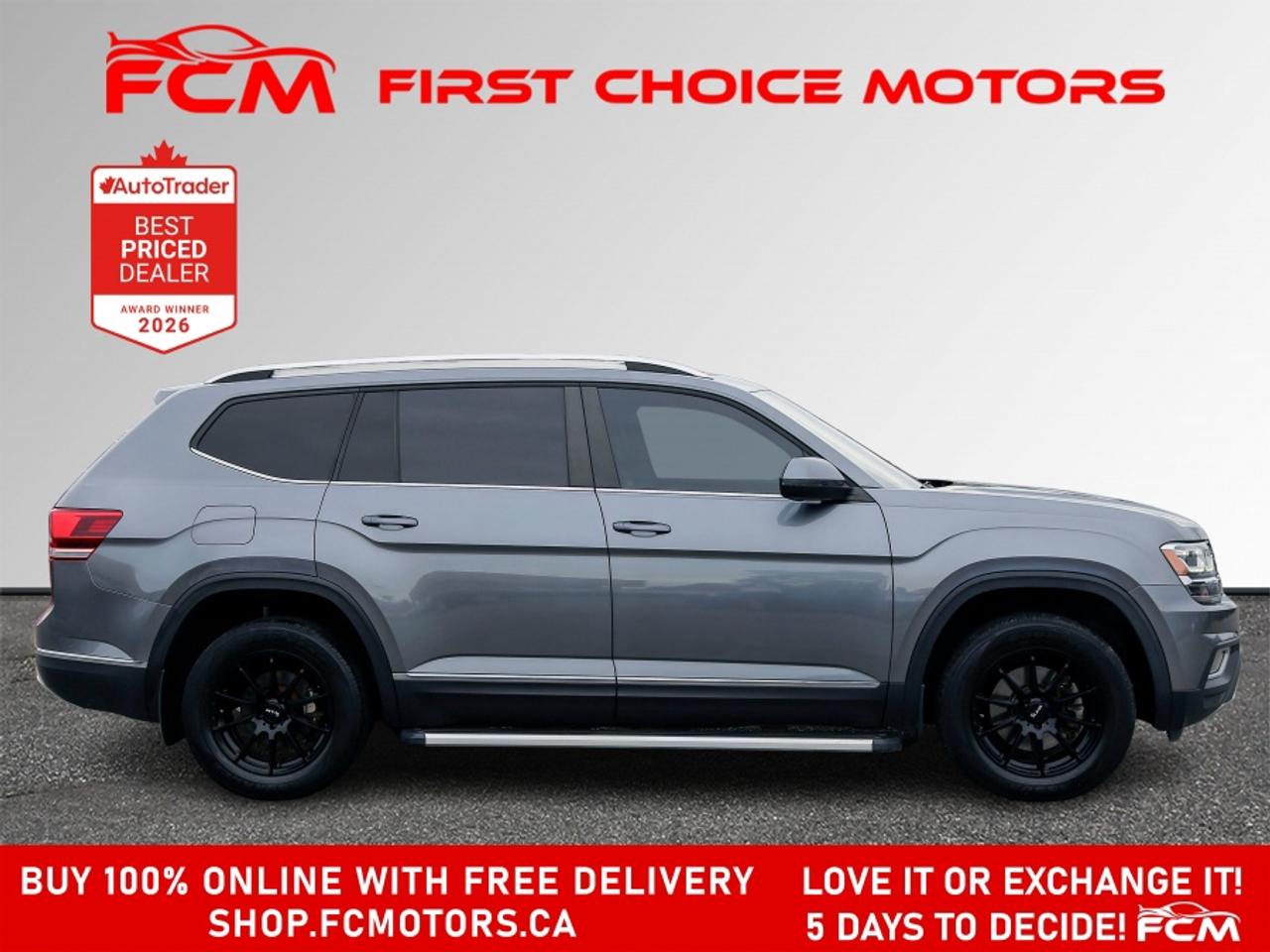 2018 Volkswagen Atlas SEL 4MOTION | FULLY CERTIFIED WITH WARRANTY Photo