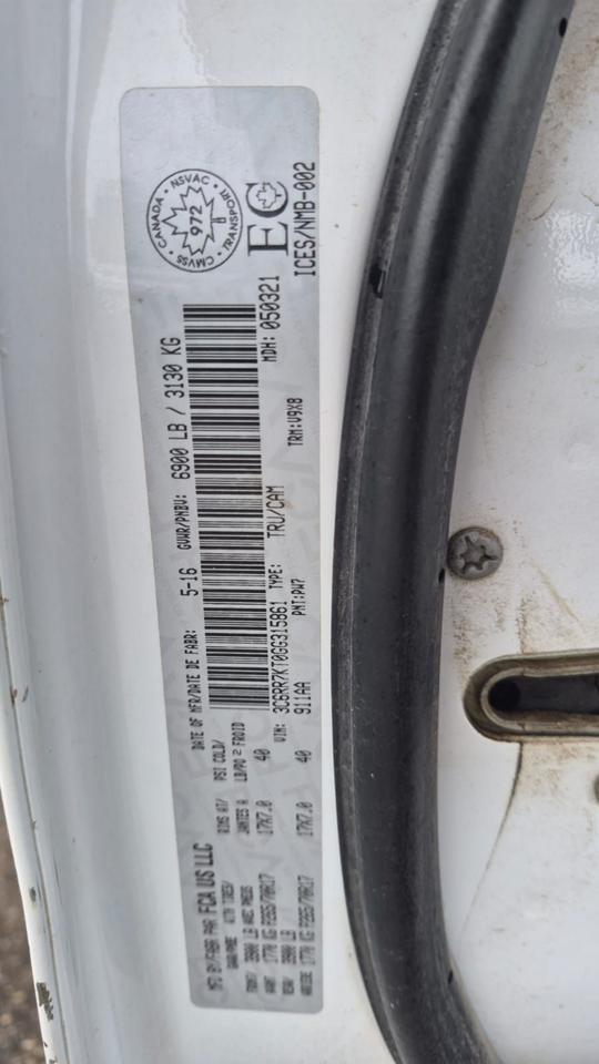 2016 RAM 1500 ST, TRANSMISSION SLIPPING, ENGINE RUNS GOOD, 4X4 Photo