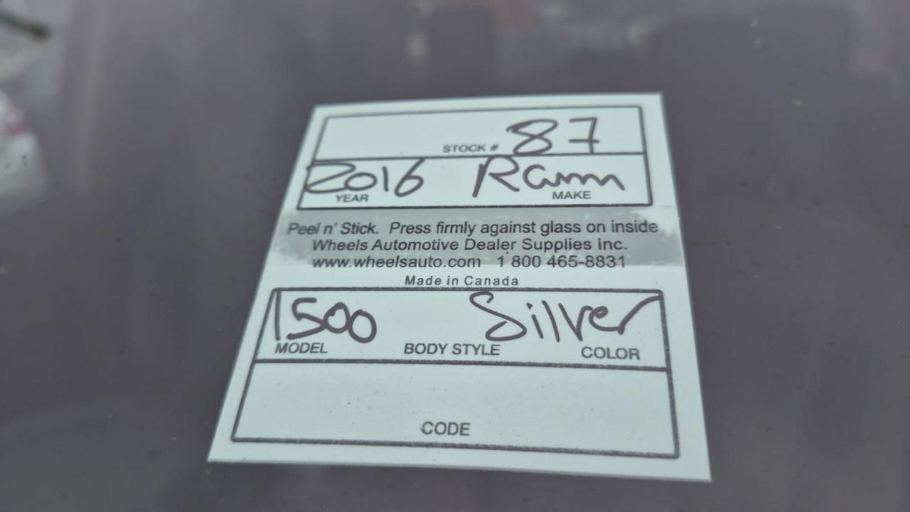 2016 RAM 1500 ST, TRANSMISSION SLIPPING, ENGINE RUNS GOOD, 4X4 Photo