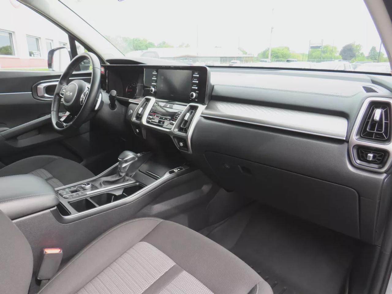 2023 Kia Sorento X-Line | AWD | Automatic | 6-Passenger | Alloy Wheels | Heated Seats | Heated Steering Wheel | Power Driver Seat | Dual-Zone Climate Control | Touchscreen Display | Android Auto & Apple CarPlay | Bluetooth | Wireless Phone Charging | Back-Up Camera | Blin Photo