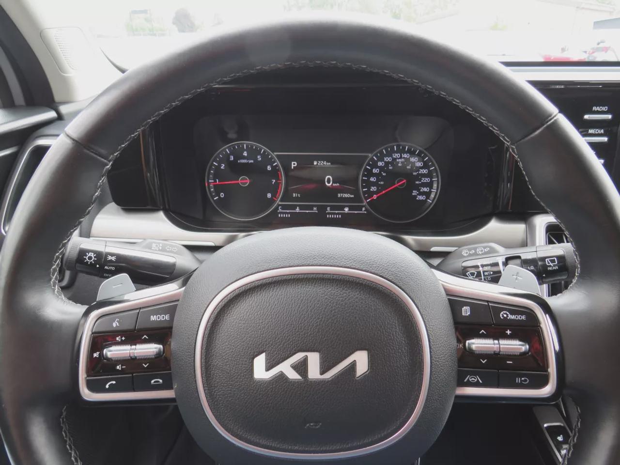 2023 Kia Sorento X-Line | AWD | Automatic | 6-Passenger | Alloy Wheels | Heated Seats | Heated Steering Wheel | Power Driver Seat | Dual-Zone Climate Control | Touchscreen Display | Android Auto & Apple CarPlay | Bluetooth | Wireless Phone Charging | Back-Up Camera | Blin Photo