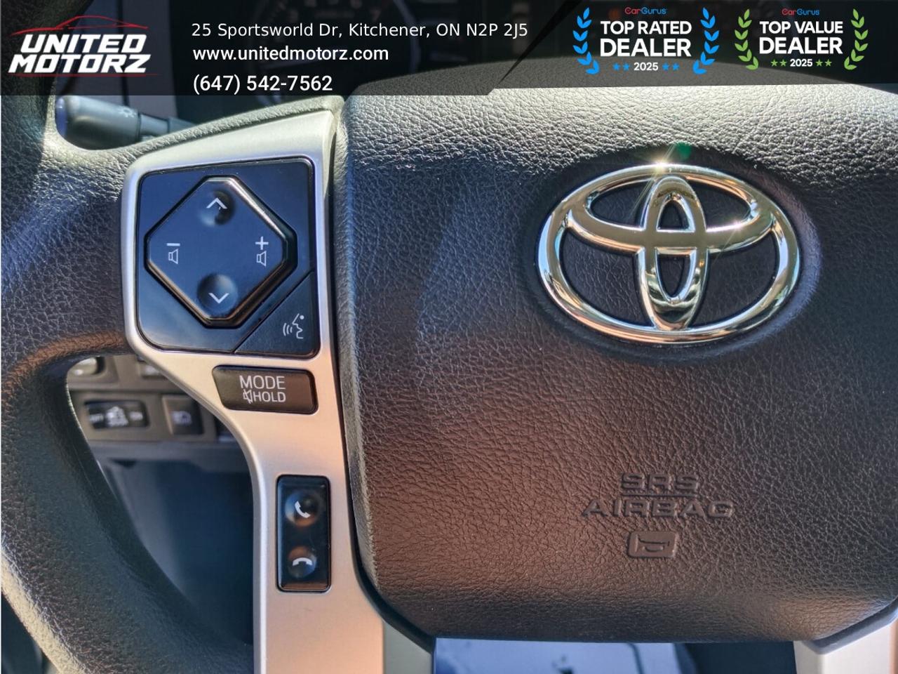 2021 Toyota Tundra SR ACCESS CAB 4WD 5.7L V8~SAFETY CERTIFIED~ Photo