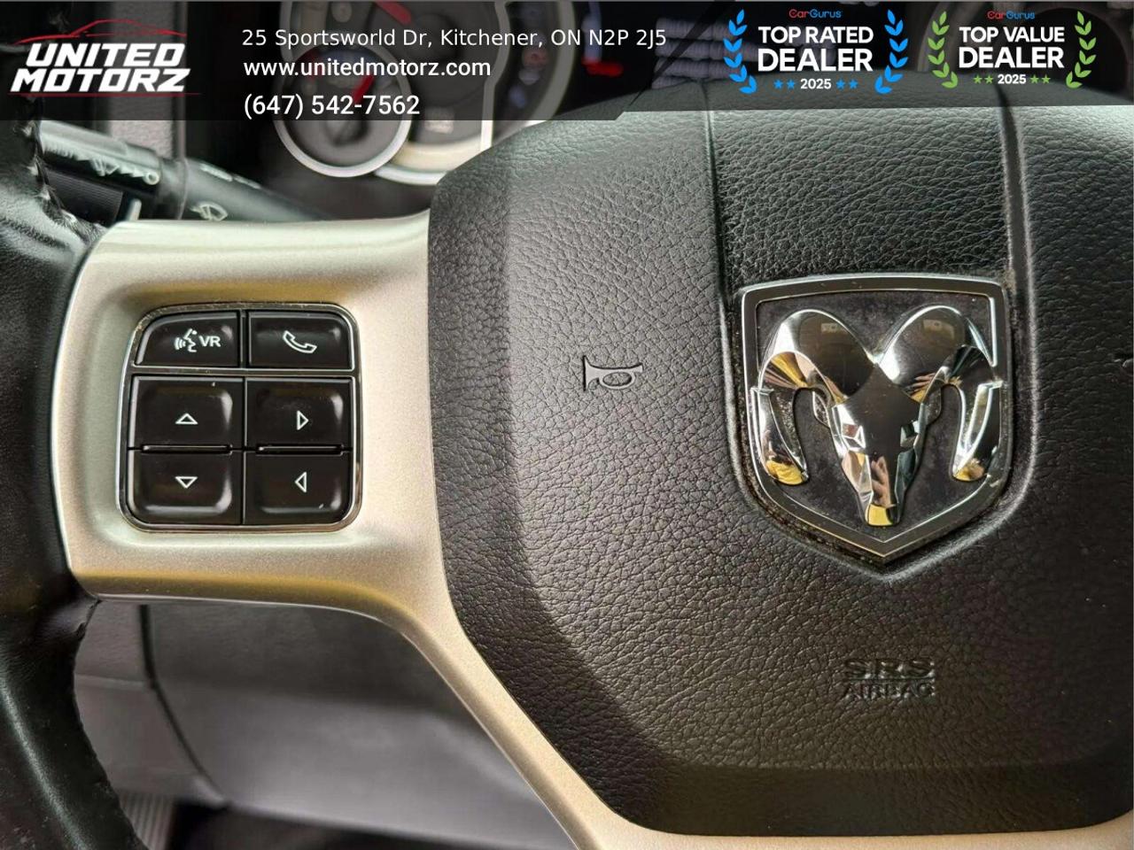 2017 RAM 1500 Laramie ECO DIESEL CREW CAB 4WD 3.0L~CERTIFIED Photo