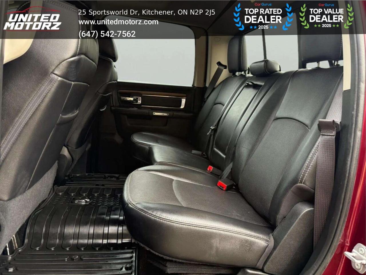 2017 RAM 1500 Laramie ECO DIESEL CREW CAB 4WD 3.0L~CERTIFIED Photo